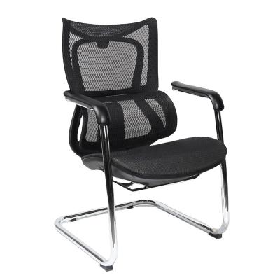 China Guest Chair BROBRIYO OEM Guest Chair Premium Mesh Meeting Conference Office Chairs Furniture With Separate Lumbar Support for sale