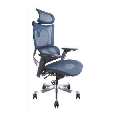 China (Size) BROBRIYO MJ-XM01H Wire Control Adjustable Ergonomic Office Chair Executive Swivels Reclining Chair With High Back Adjustable Lumbar Support for sale