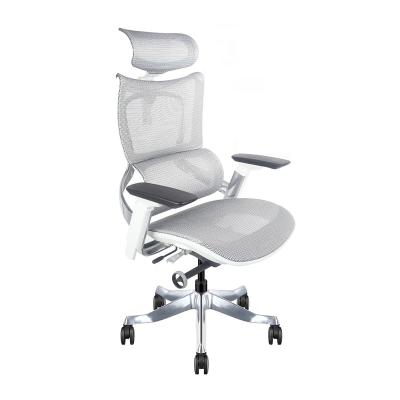 China BROBRIYO Ergonomic (Height) Adjustable Wire-Control Desk Chairs Executive Furniture Swivel Chair with PU Mute Nylon Casters for Container House for sale