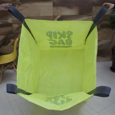 China 2 Yards container waste Waste Skip Bags For Construction Waste Bin Bag zu verkaufen