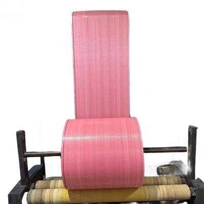 Κίνα Pink PP Woven Fabric Roll PP Woven Bags Fabric For Pp Woven Bags προς πώληση