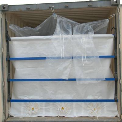 China 20ft 40ft Truck PP PE Dry Bulk Container Liner Bag For Cocoa Bean en venta