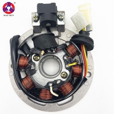 China Factory Selling Best Ignition Coil Stator HAORUN 49CC 50CC Motorcycle Coil Customized MotorcycleIgnition Starting Coil For JOG50 for sale