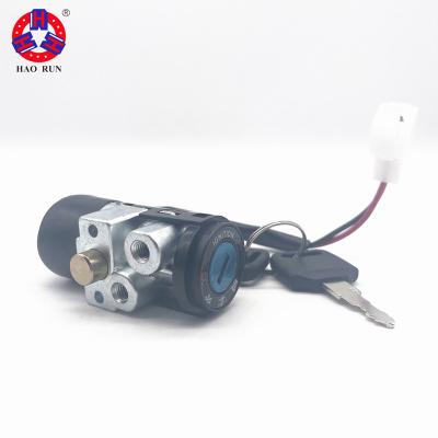 China 50CC 2 Stroke Motorcycle Parts Motorcycle Electric Lock Key Switch For HONDA DIO50 2 Or 5 Wire OEM Standard Size for sale