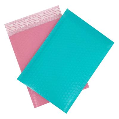 China Non-Toxic Eco-Friendly Waterproof Plastic Pink Bubble Mailers Cushioned Envelope Cushioned Mailing Bags In-stock for sale