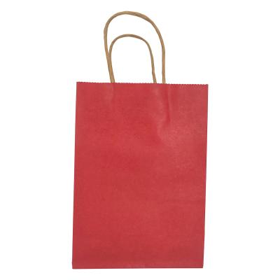 China Hot Sale Recyclable Recycled To Take Out Kraft Paper Bag Fashion Shopping Bag Brown Paper Bags For Packaging for sale