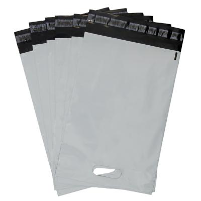 China OEM Styles Blank Poly Mailers Thank You Shipping Envelope Mailing Bags With Handle for sale