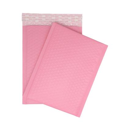 China Strong And Easy To Pack 6x7 Inch Pink Bubble Mailers Self Seal Poly Padded Envelopes Waterproof Mailing Bags for sale