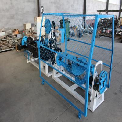 China energy & Extraction of Normal and Reverse Barbed Wire Machine Automatic Single Twist Wire Making Machine for sale