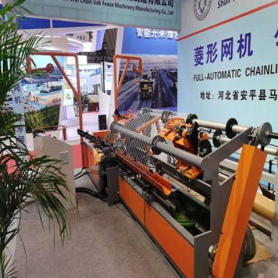 China Construcation single rod for automatic double wires chain link fence machine heibei for sale