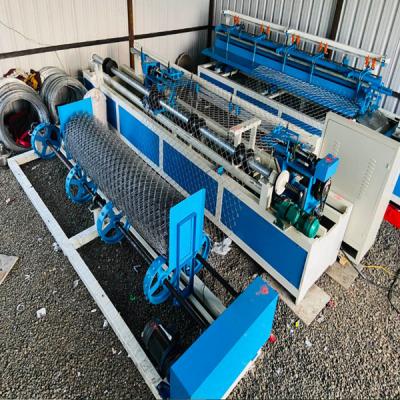 China Low Price Full Automatic Galvanized Twisted Wire Chain Link Hinge And Double Fence Making Machine Factory for sale