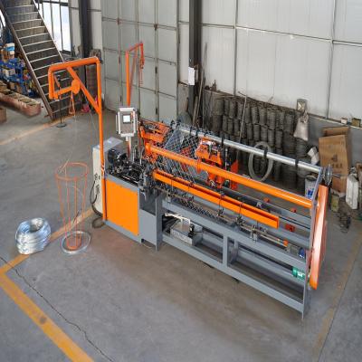 China Full Automatic Factory Double Fence Chain Link Diamond Mesh Fence Making Machine Factory Price In India for sale