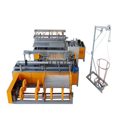 China Building material stores choose to die Anping famous factory low price ChainLink fence weaving machine for sale