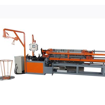 China Factory High Quality Automatic Single Mold Double Chain Link Spiral Barrier Making Machine for sale