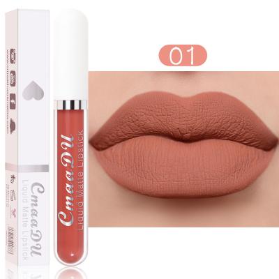 China CmaaDu Waterproof Lip Gloss Cosmetics Makeup Women Charming Labiales Lip Tint Korea Styles Matte Liquid Lipgloss Lip Pomade Stick Cheap Pigmented for sale