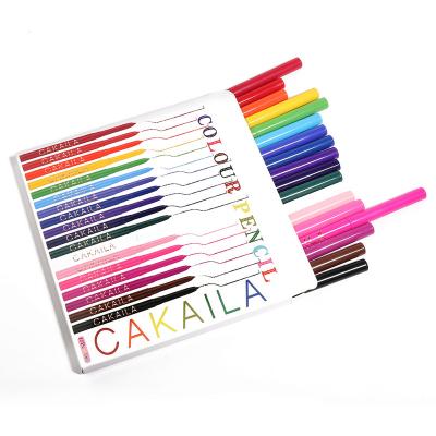 China CAKAILA 18pcs Best Eye Liner Waterproof Gel Pen Set Makeup Beauty Tools Non Fading No Smudge Vegan Waterproof Pencil Make Up Color Eyeliner for sale