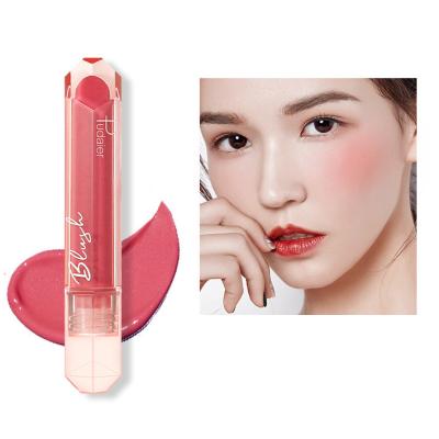 China Pudaier 9 Color Waterproof Liquid Blush Hot Pink Rose Liquide Maquillaje High Pigment Stick Women Cheek Face Beauty Cosmetics Blusher Blush for sale