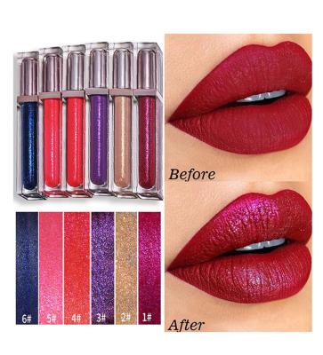 China Matte 2023 No Logo Rebranding Color Matte Lipgloss Shimmer Lips Glaze To Prepare Custom Moq Low Moq Square Lip Gloss Tubes OEM Private Label for sale