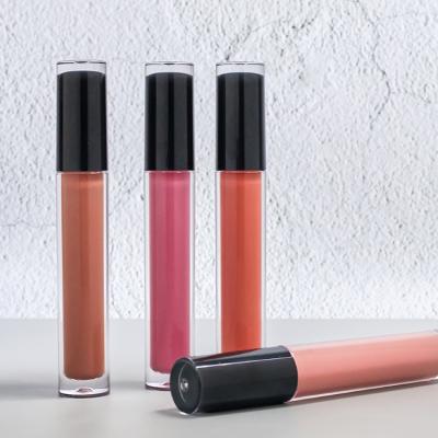 China Custom Logo Waterproof Lip Gloss Tubes Waterproof Packaging Luxury Lady Lips Vegan Matte Liquid Lipstick Private Label Makeup Stick Cup No for sale