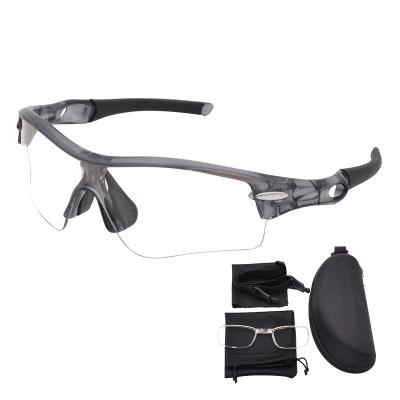 China High Quality Clear Sport Outdoor Sports Cycling Photochromic PC Protective Lens Glasses Sunglasses for sale