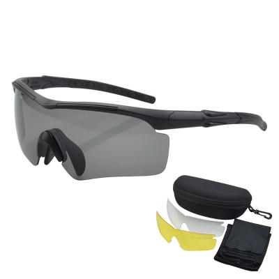 China Sports 2022 Outdoor Sports Glasses Goggle CS Paintball Shooting Military Tactical Glasses for sale