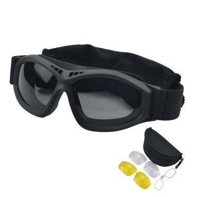 China New CS Military Paintball Sports Eyewear Glass Outdoor Sports Ballistic Tactical Goggles for sale