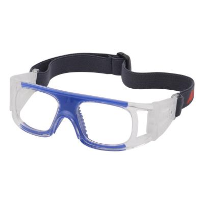 China Sports factory hot sale uv400 protection prescription sports glass basketball soft rubber goggles for sale