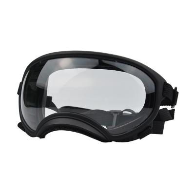 China NEW Viable Clear Tactical Dog Eyewear Waterproof UV Protection Pet Large Dog Sunglasses for sale