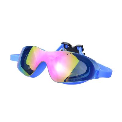 China Factory Price Eyewear HD Anti Fog Waterproof Silicone Adult Swimming Diving Goggles for sale