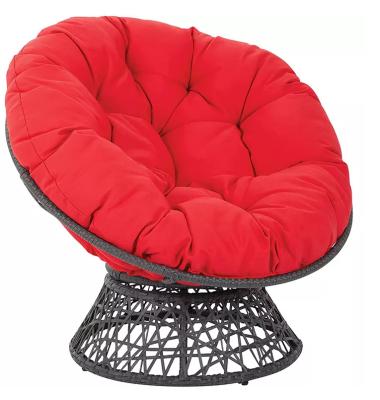 China Radar Chair Foldable Modern Home Style Classic Hand - Woven Rattan Egg Swivel Chair for sale