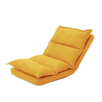 China Living Room Foldable Simple Home Sofa Folding Chair Bay Window Bedroom Lazy Sofa for sale