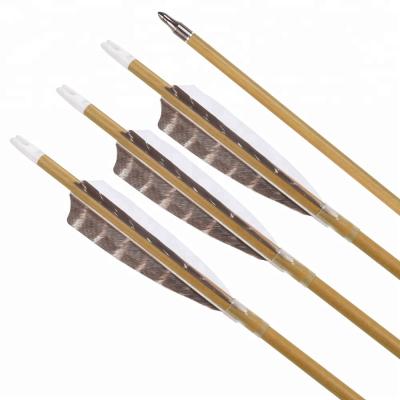 China Hunting Archery Carbon Arrows Turkey Feather Carbon Fiber Arrow Shafts Shooting Arrows Carbon for sale