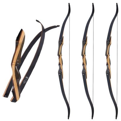 China High Quality TD Recurve Interface Archery Hunting Handles Traditional Wooden Bow Bow Archery for sale