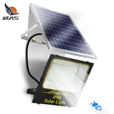 China High Brightness 100W Outdoor Led Solar Lights Iluminacion Housing Work Beam Spot Bulb Solar Flood Light for sale