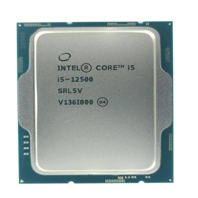 China Desktop FOR Desktop CPU Core I5-12500 12500E CPU Processor 6 Cores 12 Threads up to 3.0Ghz LGA 1700 New for sale