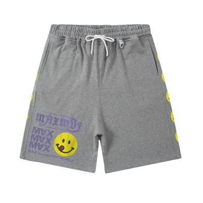 China Customizable Anti-wrinkle Mens Sports Casual Breathable Cotton Plus Polyester Shorts for sale