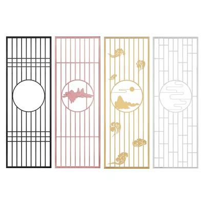 China Classic / Postmodern New Fashionable Made In China Decorative Screen Stainless Steel Metal Screen for sale