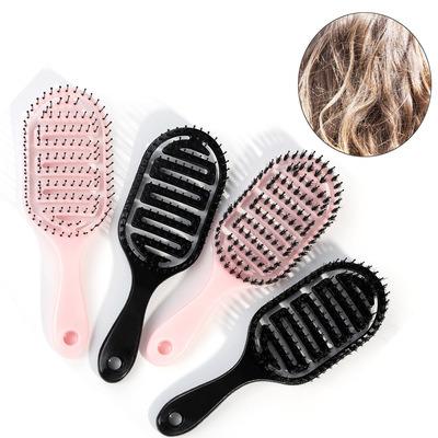 China Hot Sale Private Label Denman Hair Brush Waterproof Detangling Hair Brush For Natural Hair for sale