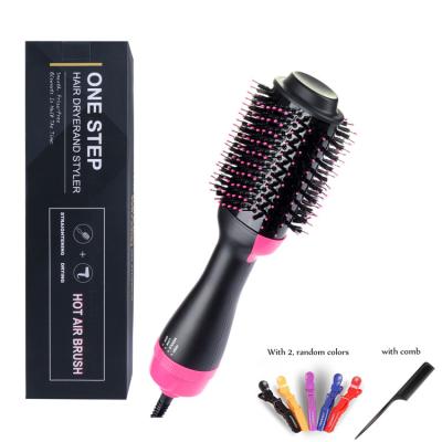 China Dry& Wet Hot Selling Electric Hair Comb Hot Air Hair Dryer Steel Curling Brush for sale