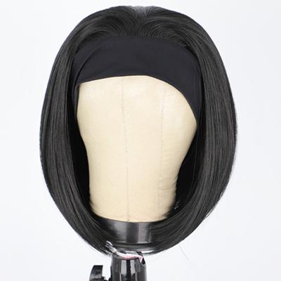 China Straight Wave Silky Straight Shopify Best Selling Silky Straight Wig Headband Humannhair Wig Headband Wig Hair for sale