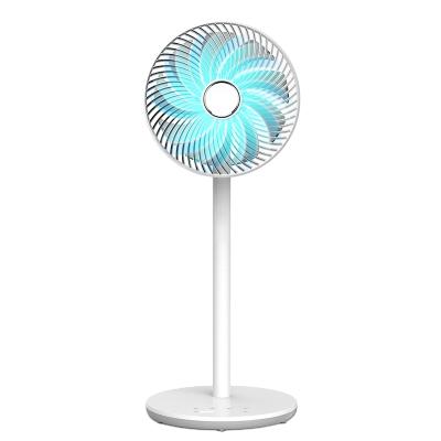 China Air 2021 Latest 24 Power 12 Rotor DC Fan DC Voltage 9 Blades Remote Control Fans for sale