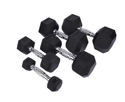 China Good Quality Dumbbell New Arrivals Black Cast Iron Plastic Coating Weight Dumbbell Set for sale