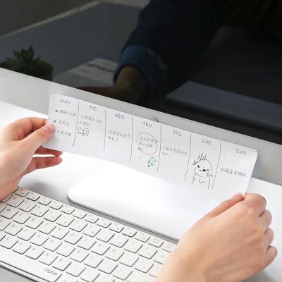 China Self Adhesive Wrist Pad Notepad Index Page Markers Cards Mail Notepad Post Sticky Notes Stick It Notepad for sale