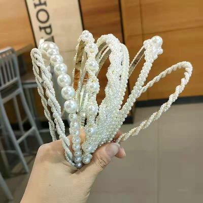 China Lovely Friendly Girls Unicorn Hair Accessories Pearl Material Promotional Headbands For Gifts for sale