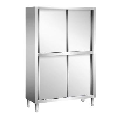 China Modern Desgin European and American Top Selling Stainless Steel 4 Lockers Commercial Canteen Sideboard for sale