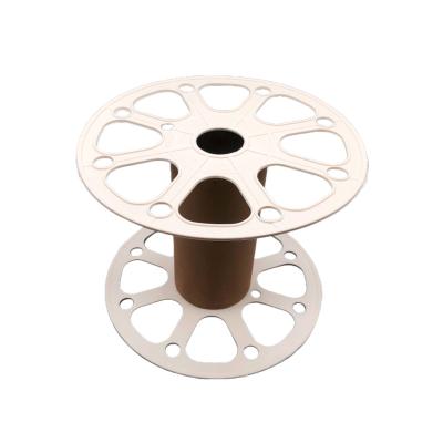 China economical plastic 12inch (31cm) spool with paper-like spool for led neon strip light to collect cable spool size be customized plastic spool for sale