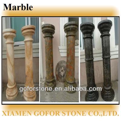 China Complete Marble Varieties of Marble Columns for Sale for sale