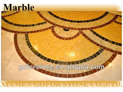 China Marble Chips Marble Flooring for sale