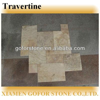 China Versailles Popular Pattern Travertine Tile Customized for sale