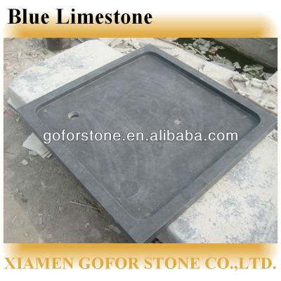 China Widely used in the bathroom. natural stone shower trays, natural lime shower trays for sale